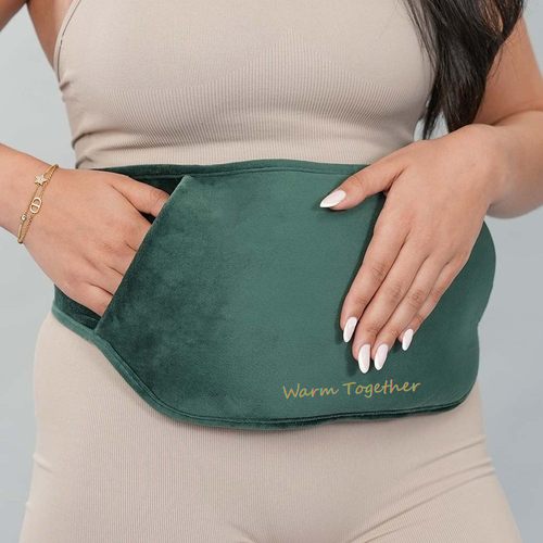Warm Together Electric Hot Water Bottle + Body Strap